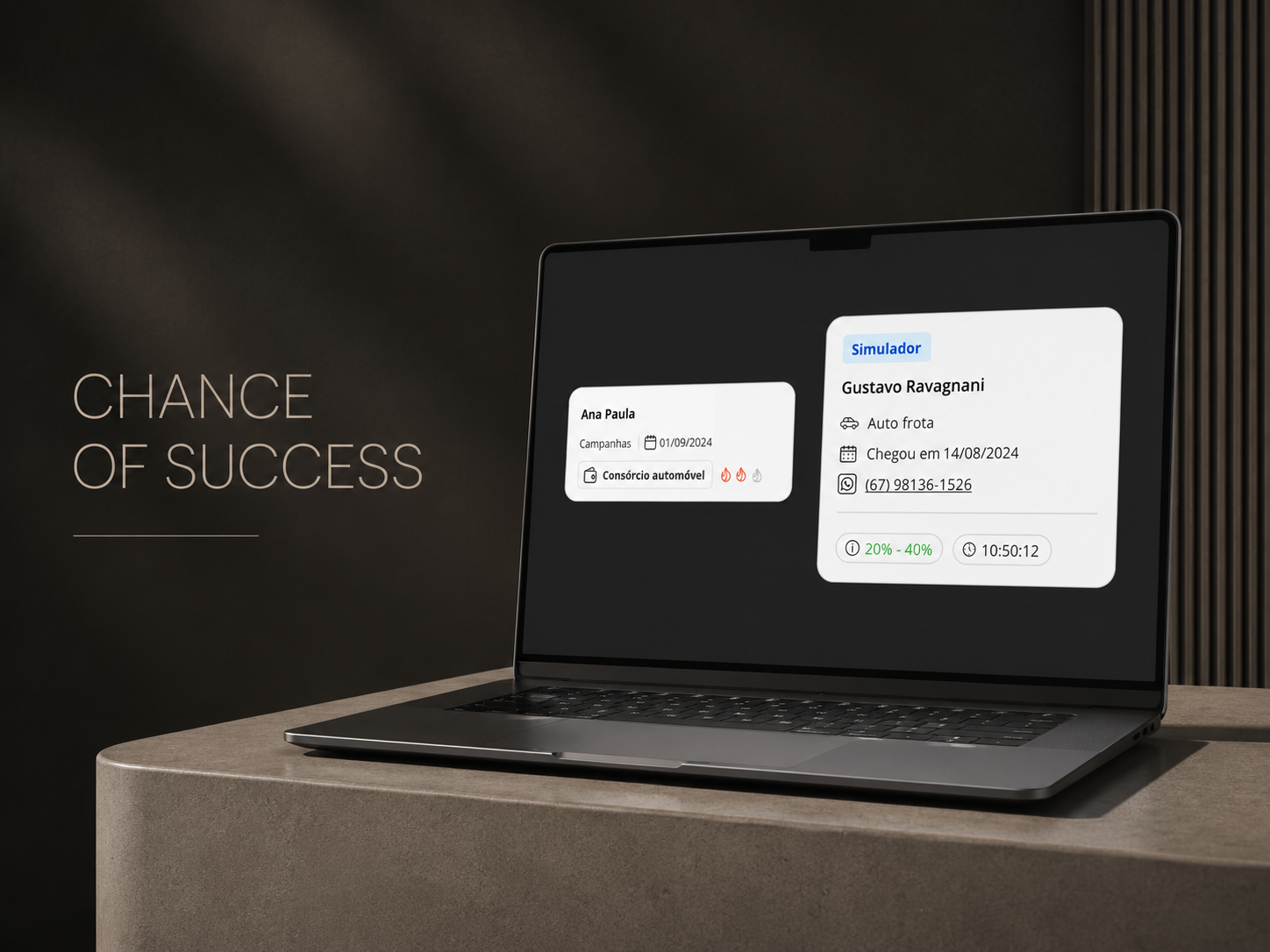 Chance of Success, project cover