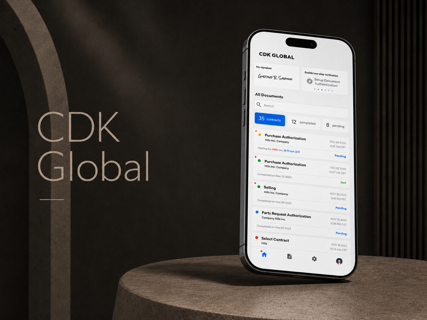 CDK Global, project cover